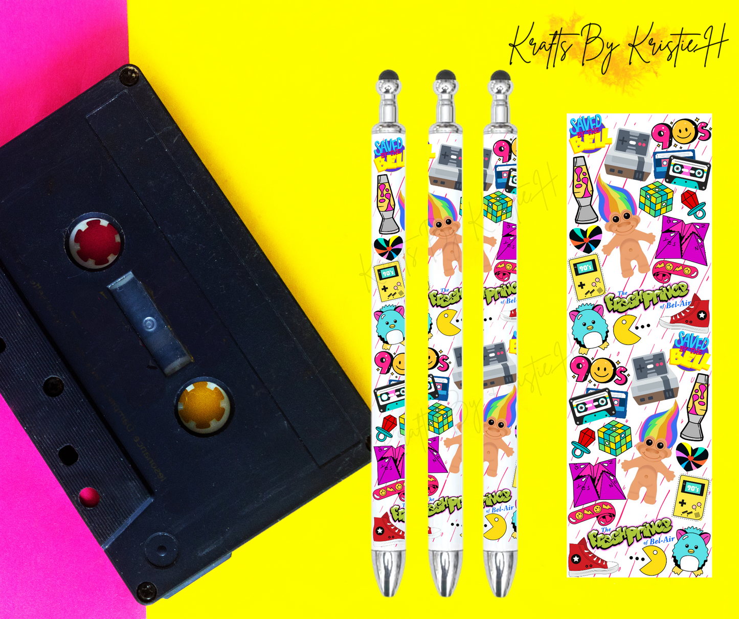 1990's Themed Pen