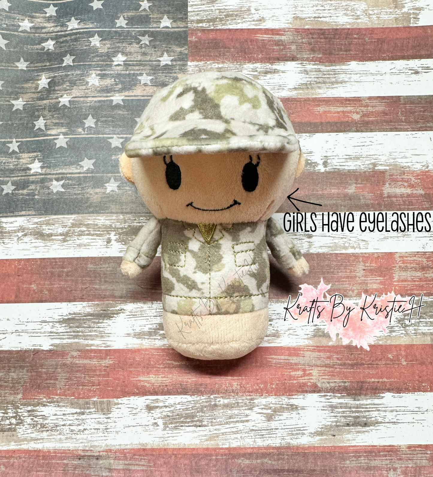 Army Itty Bitty Camo Doll