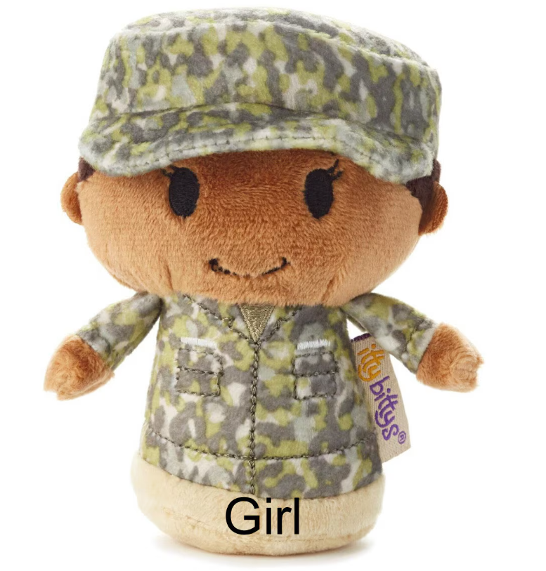 Hallmark Camo Girl itty bittys®