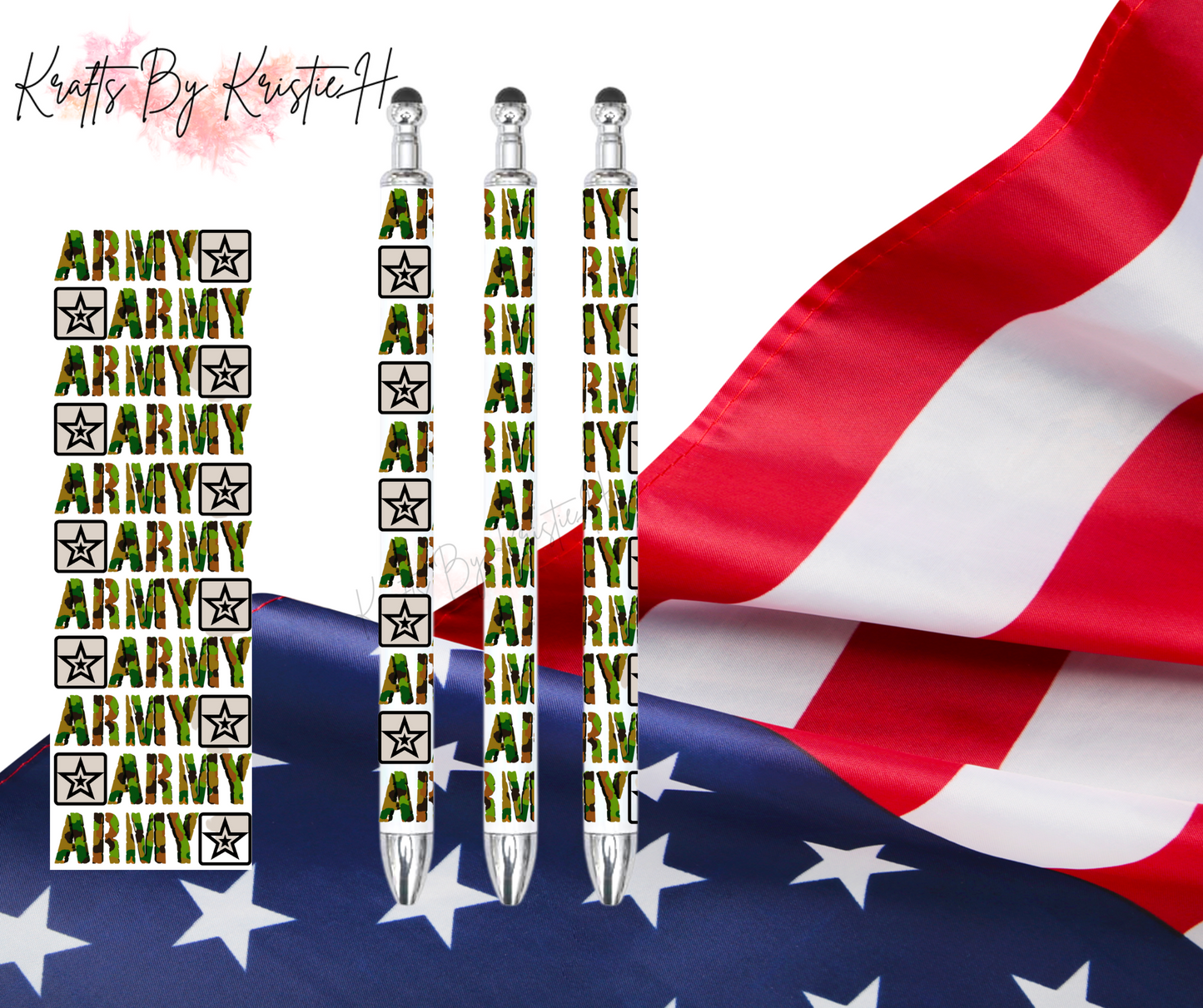 Army custom pen