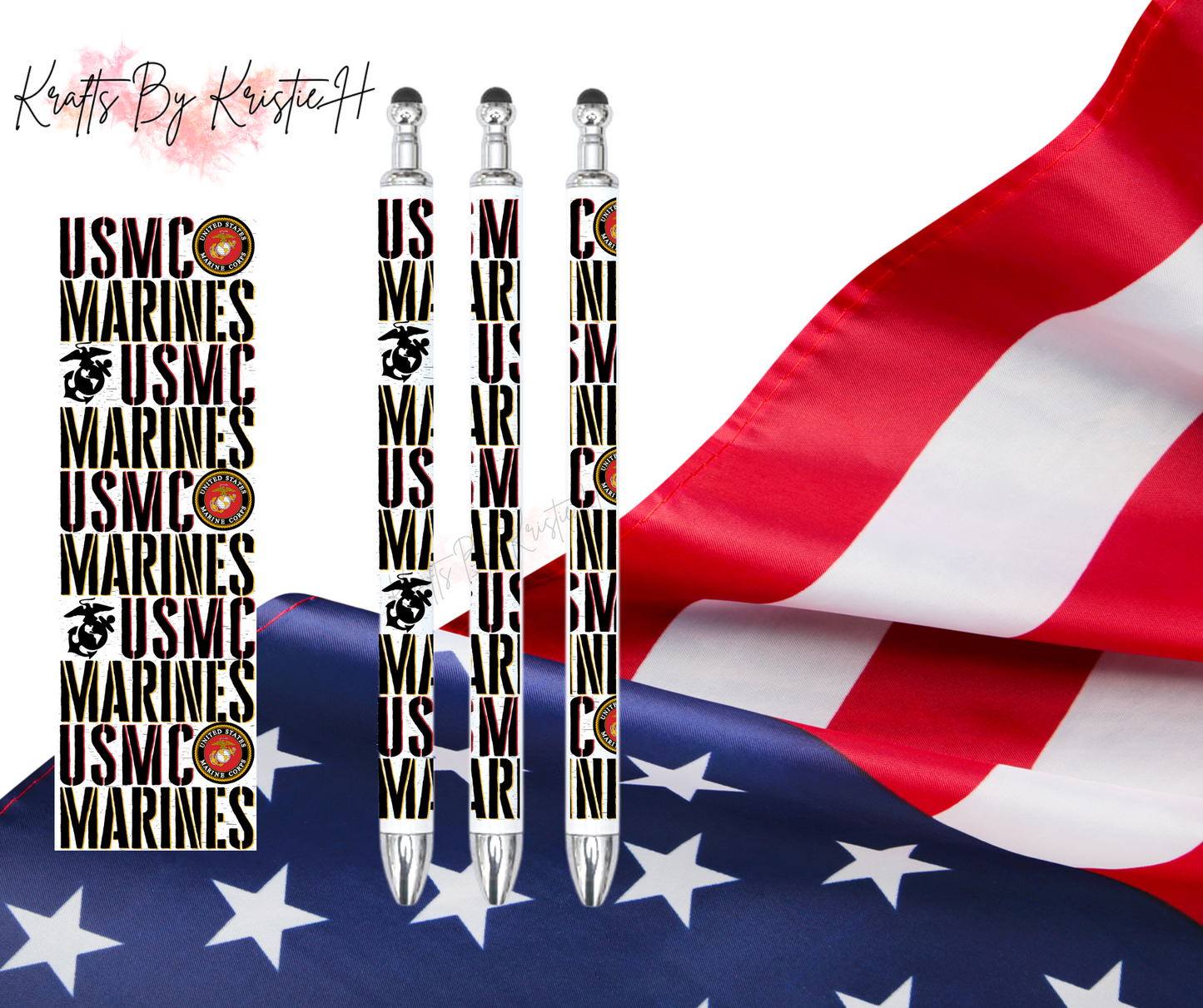 Marines custom pen