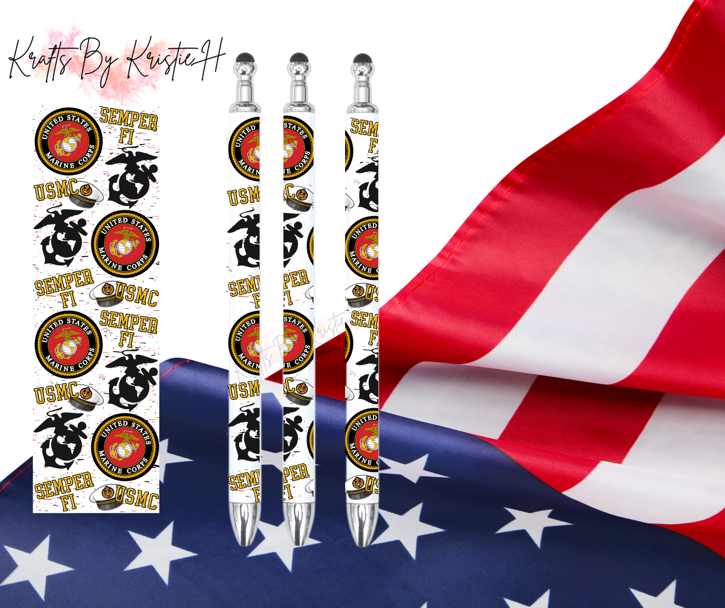 Marines custom pen