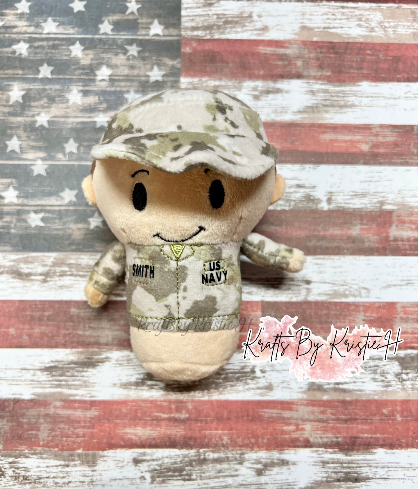 Navy Itty Bitty Camo Doll