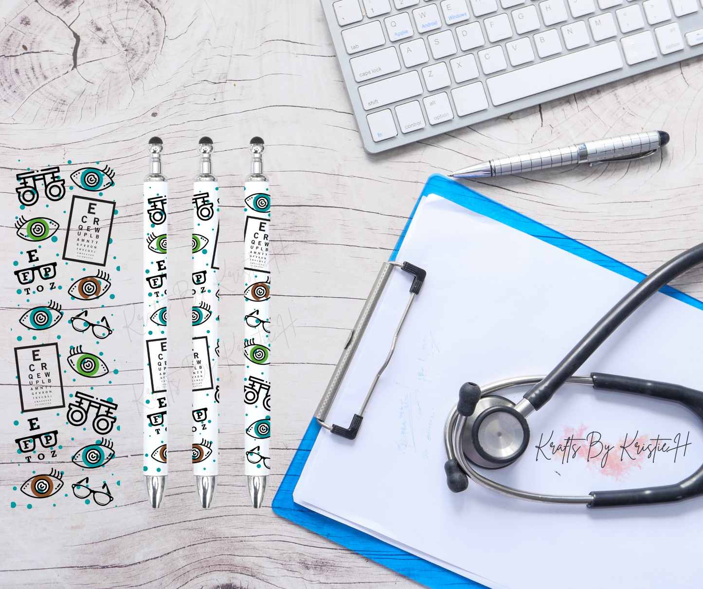 Optometrist custom pen