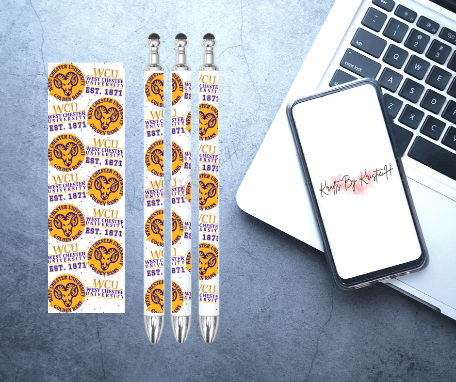West Chester University Custom Pen