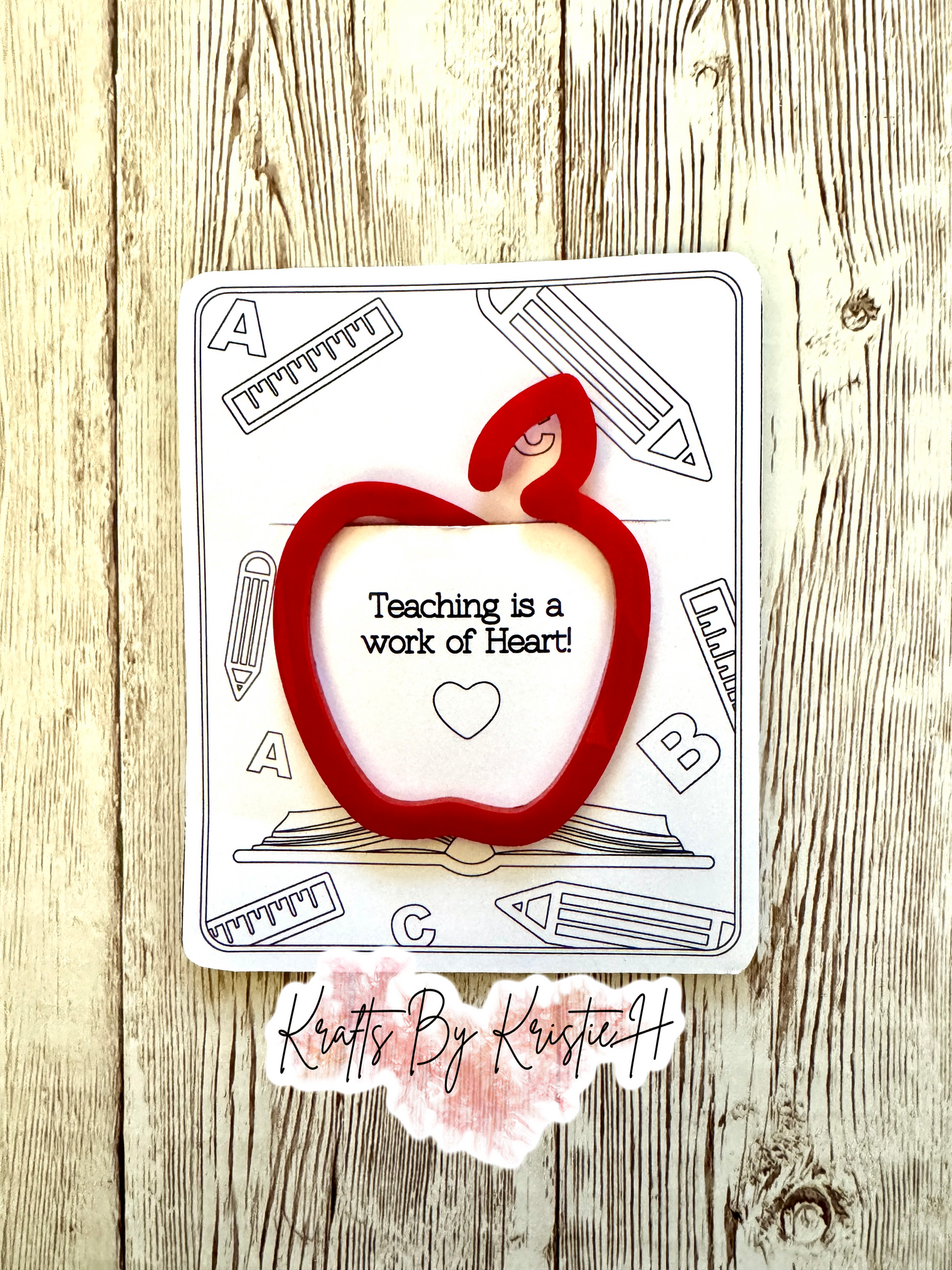 Teacher Bookmark / Paperclip / Bag Clip