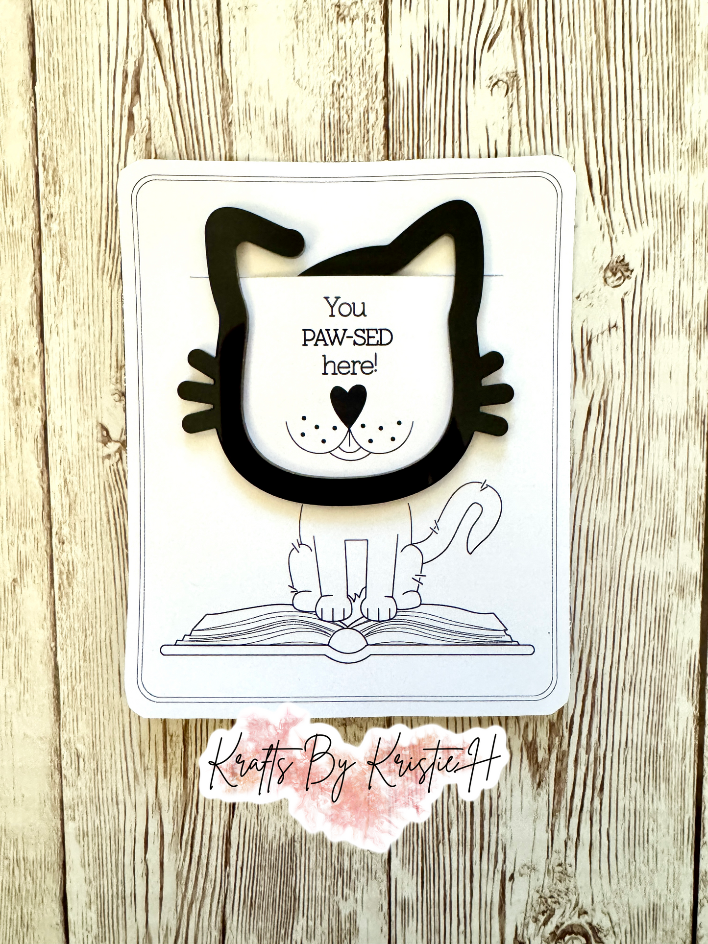 Cat Bookmark / Paperclip / Bag Clip