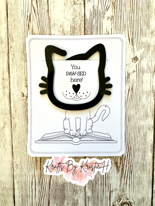 Cat Bookmark / Paperclip / Bag Clip