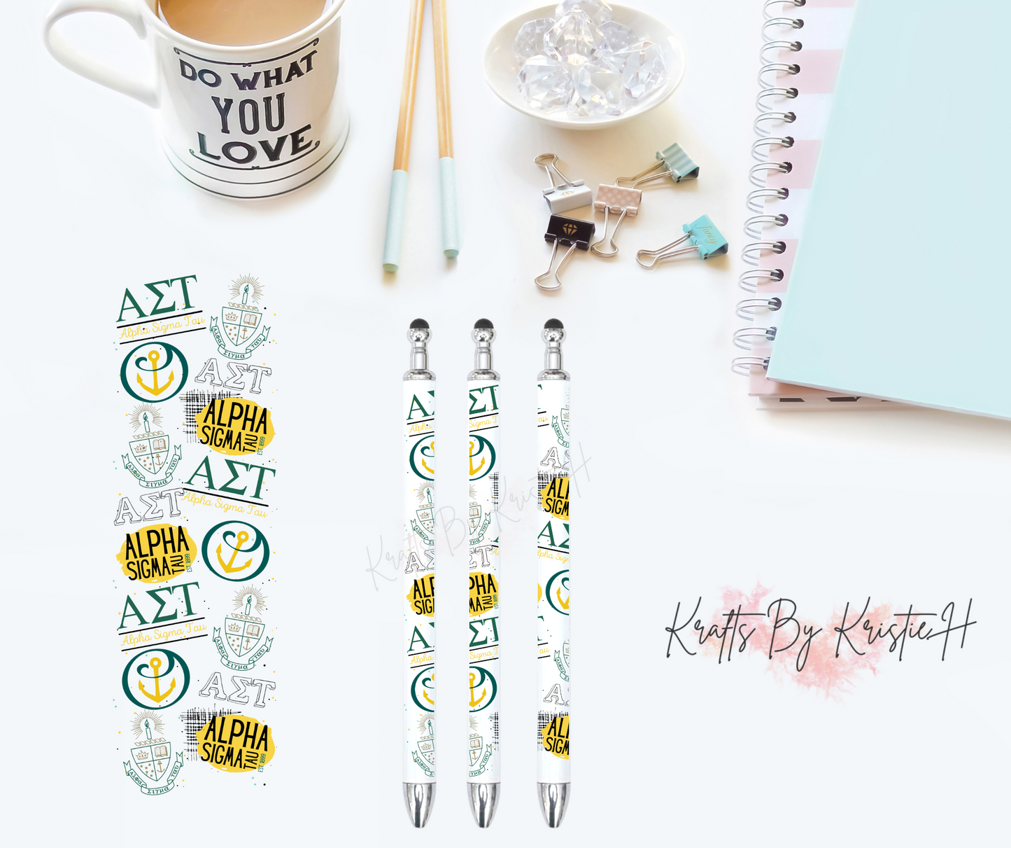 Alpha Sigma Tau Sorority Pen