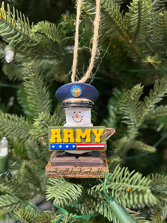 US Army S'mores Military Ornament,